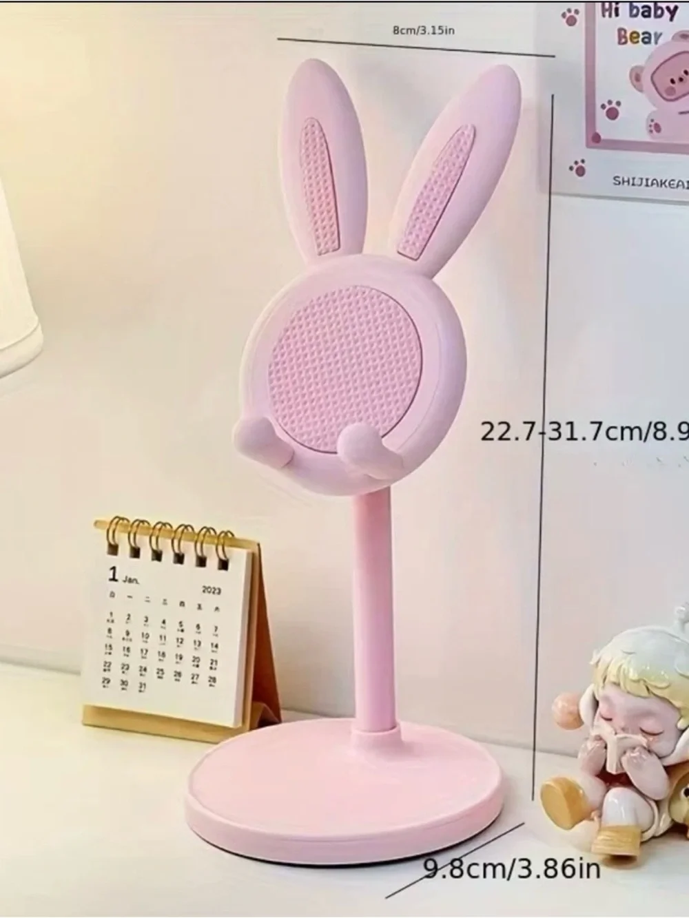 Kids Pink Bunny Phone Stand - Brand